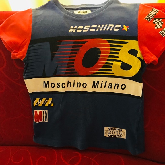boys moschino shirt